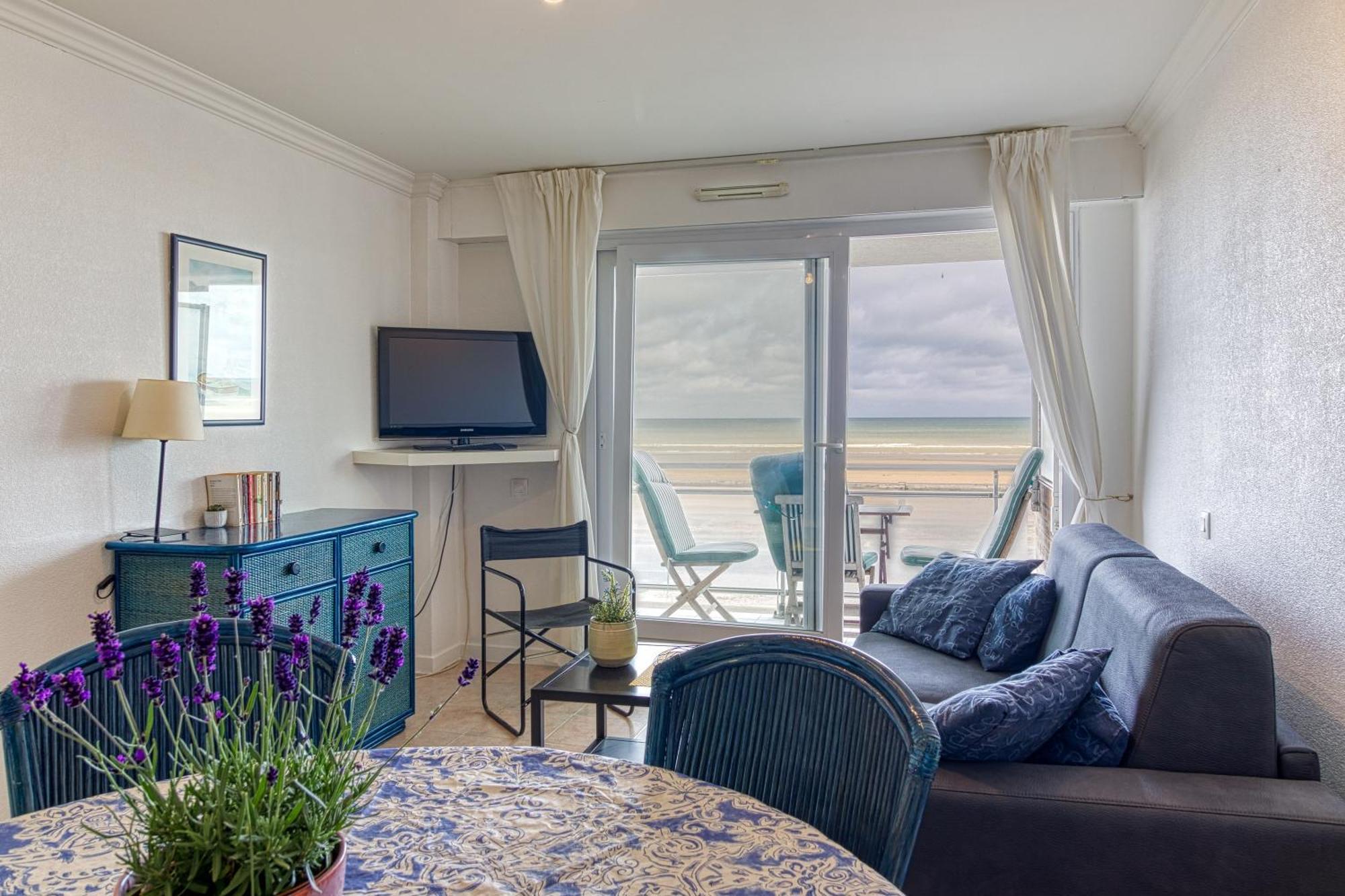 Les Goelands - Vue Mer A Moins D1 Km De La Plage Bray-Dunes Eksteriør bilde